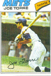 1977 Topps Baseball Cards      425     Joe Torre